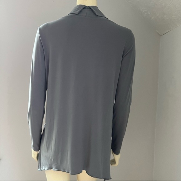 Code Vitesse Collection Cowl Neck Top Wrinkle Free Breathable Fabric Shirt S/P - Picture 3 of 11